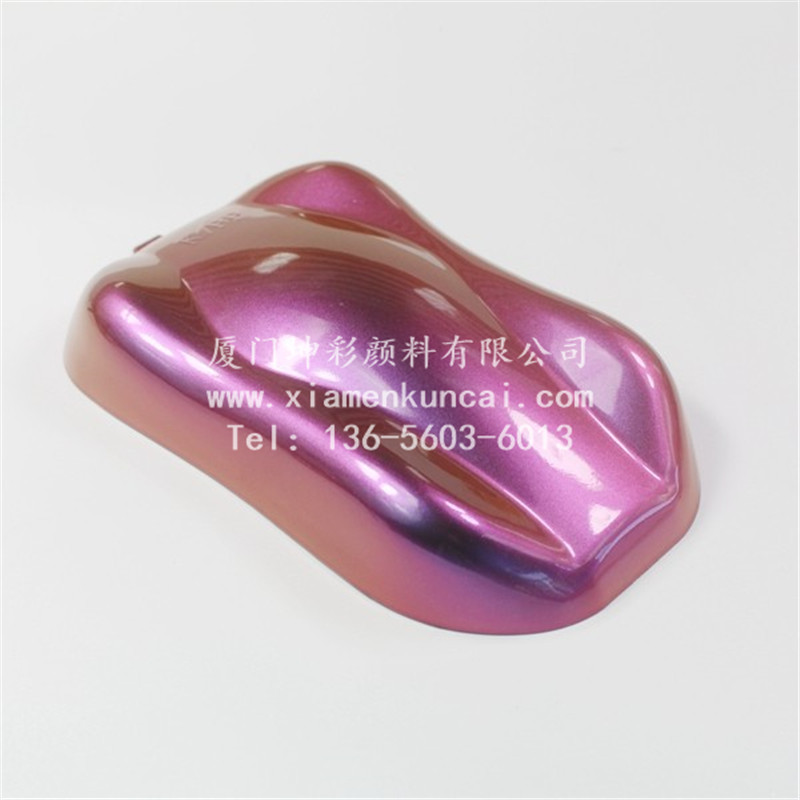 KC19502D 闪亮棕红紫蓝