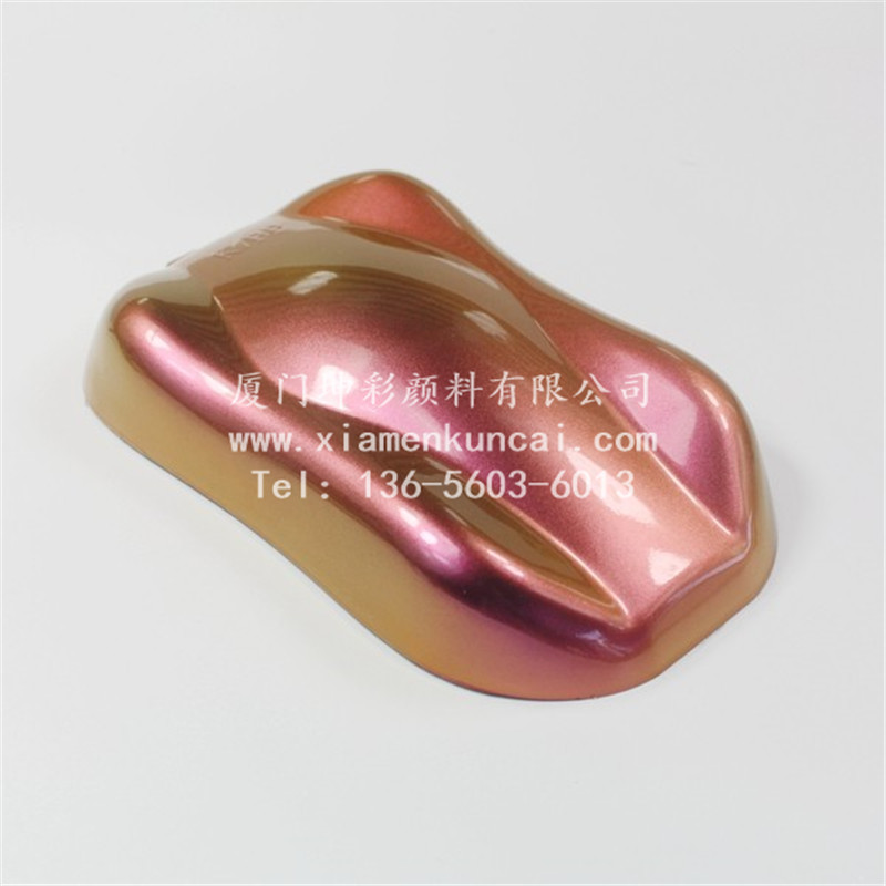 KC19501D 闪亮金红紫红