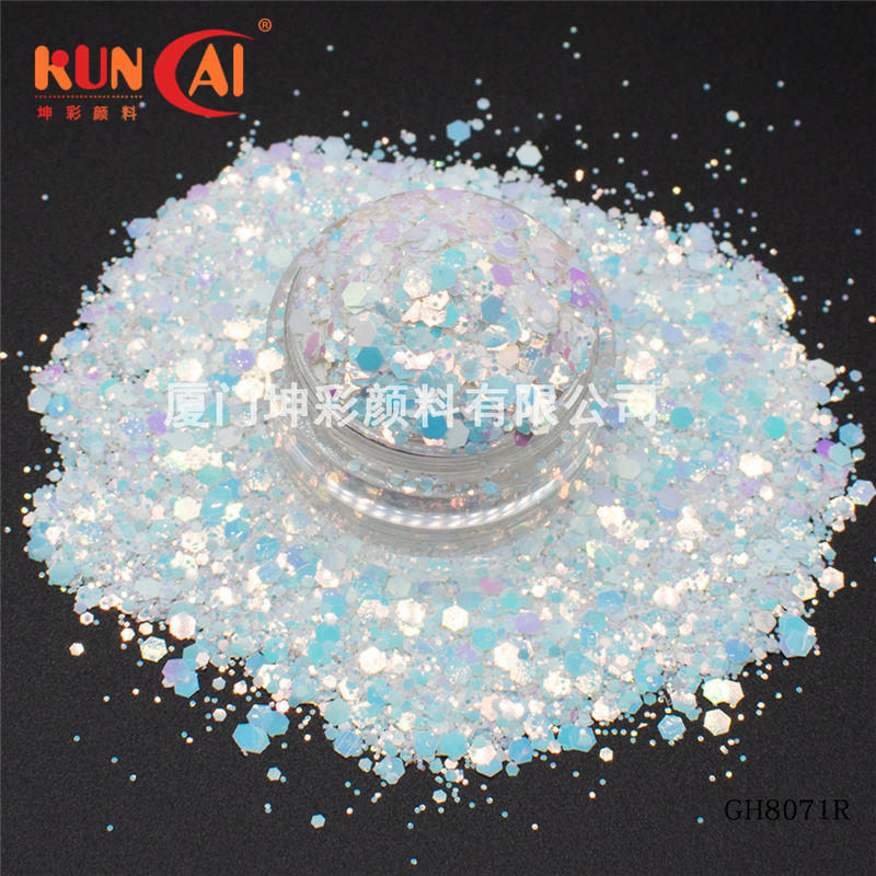 GH8071R  虹彩金蓝